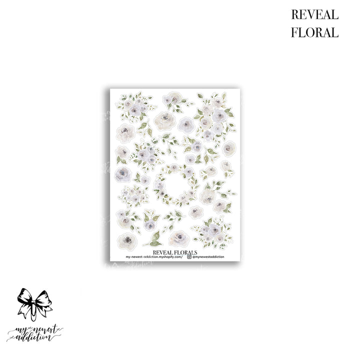 Floral-  Premium Matte // NOT FOILED