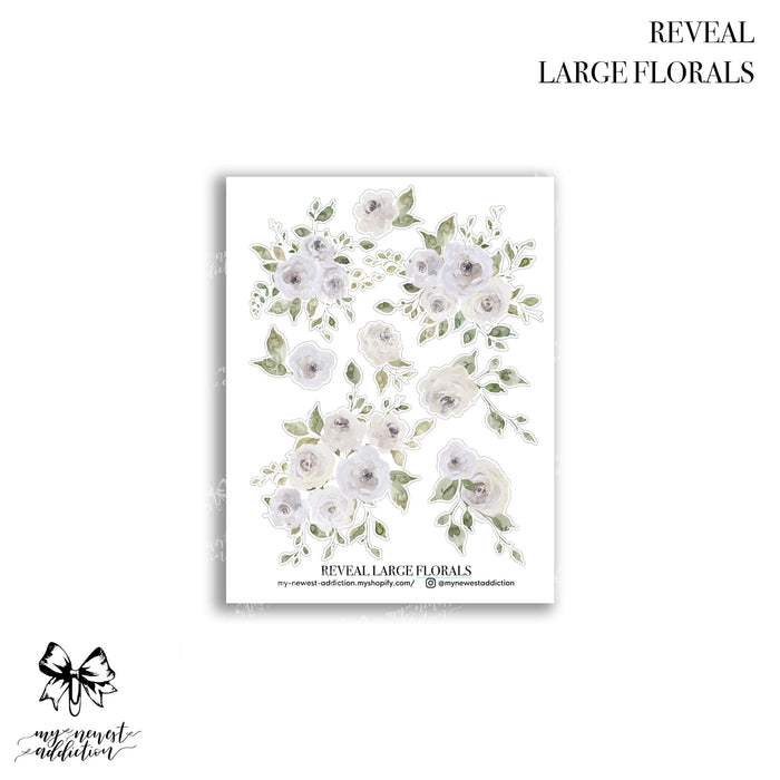 Large Florals - Premium Matte // NOT FOILED