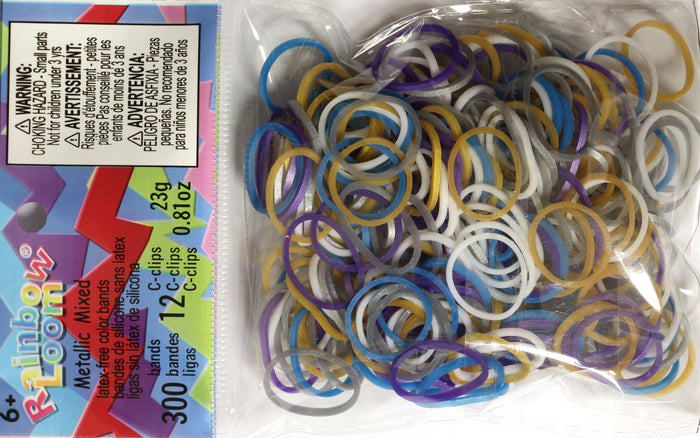 RL Band (Silicone 300) Colored Metallic Mixed