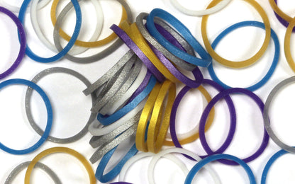 RL Band (Silicone 300) Colored Metallic Mixed