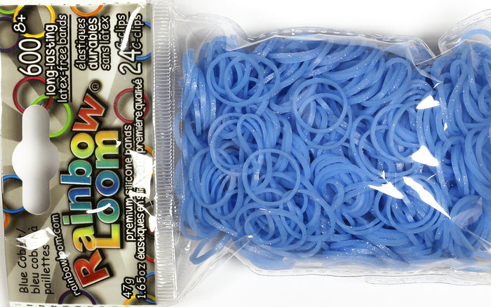 RL Band (Silicone 600) Blue Cobalt Glitter