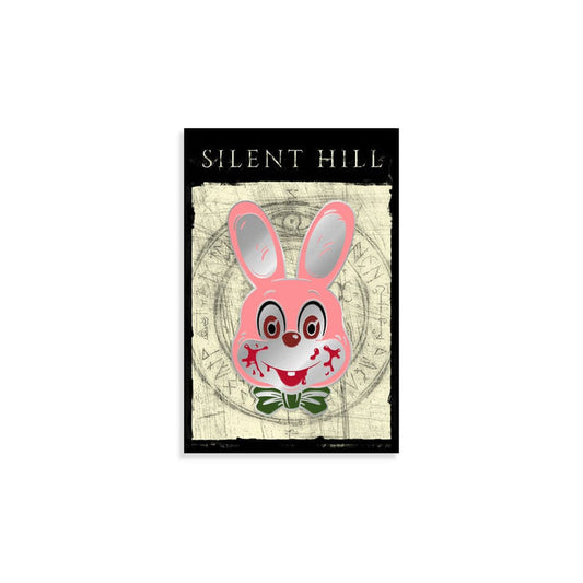 Robbie the Rabbit Enamel Pin