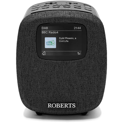 Roberts Ortus 5 DAB DAB+ FM RDS Bedside Radio with Bluetooth Black Black