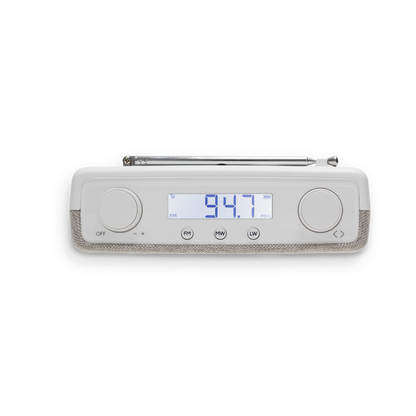 Roberts Play FM | PLAYFMW – 3-Band FM/MW/LW Compact Radio | White