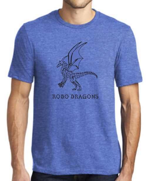 Robo Dragons Blue Tshirt