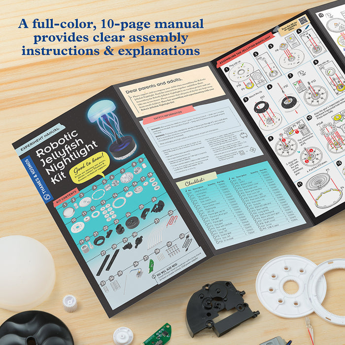 Robotic Jellyfish Nightlight Kit STEM Thames & Kosmos