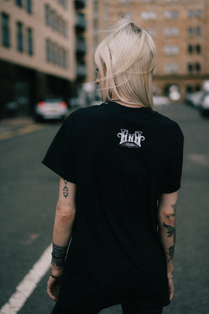 Rock'n'Roll Tattoo Black Metal Unisex T-Shirt