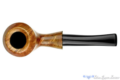 Blue Room Briars is proud to present this Ron Smith Pipe Bent Cherrywood with Plateau