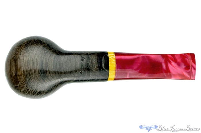 Blue Room Briars is proud to present this Ron Smith Pipe Bent Morta Apple with Acrylic