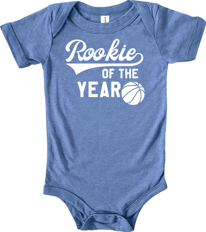 "Rookie of the Year" Basketball Personalized T-shirt or Bodysuit
