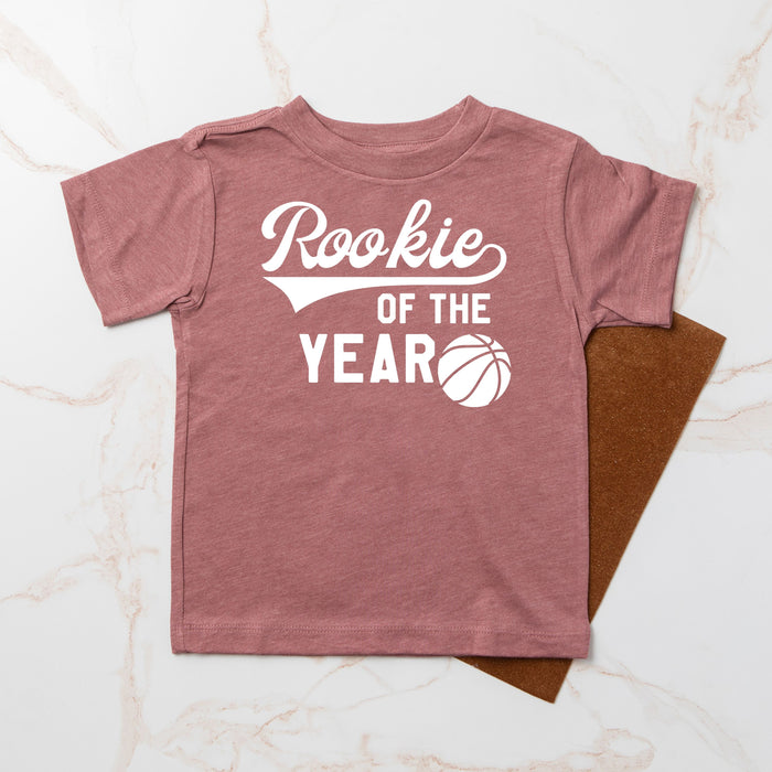 "Rookie of the Year" Basketball Personalized T-shirt or Bodysuit