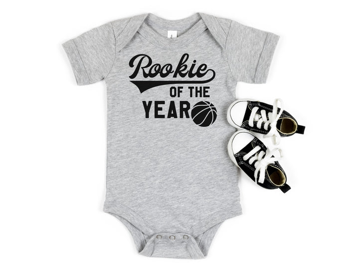 6-12M Bodysuit / Gray