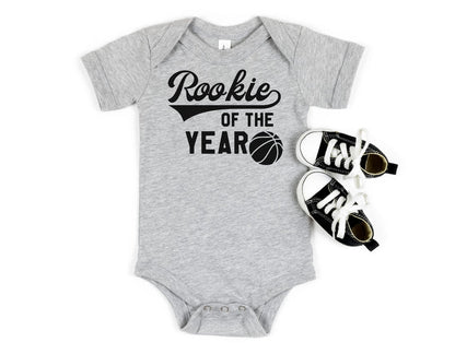 6-12M Bodysuit / Gray