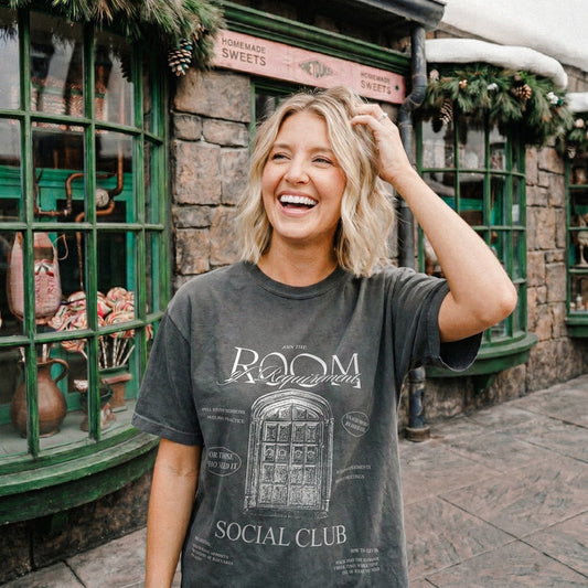 Room of Requirement Social Club Garment Dyed Tee