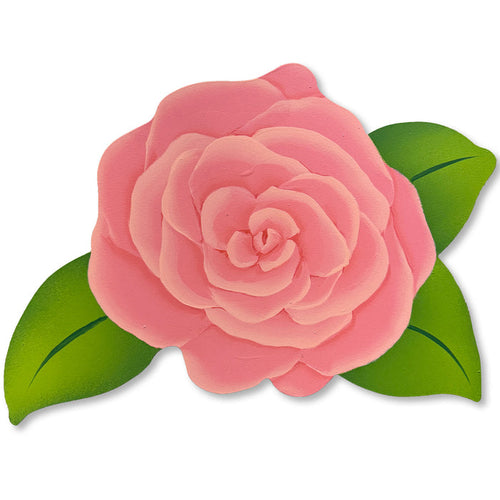 Rose Wall Art - Peach