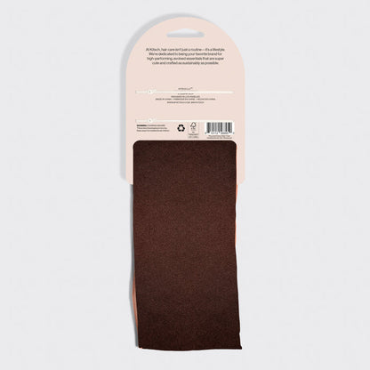 KITSCH Rosewood Wide Twist Headbands 2pc Set — elevated twist detail for volume and style, soft recycled fabric
