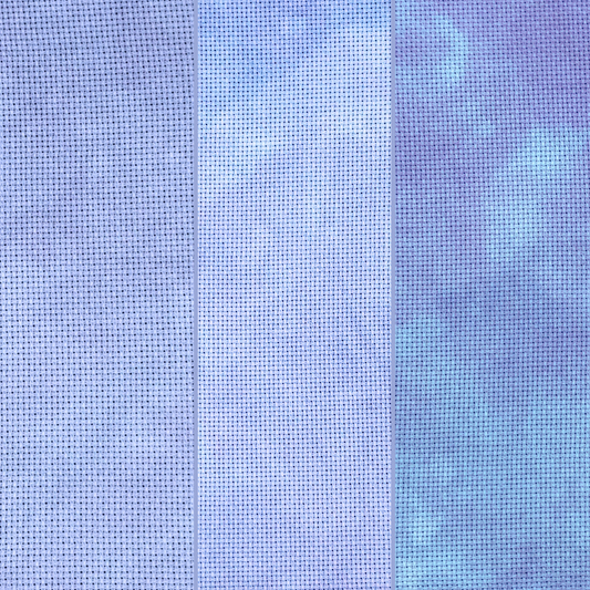 Roxy Floss Co Hand Dyed Aida - Ice Queen