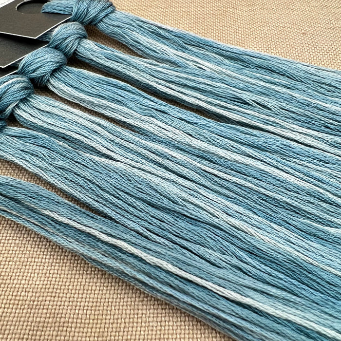 Roxy Floss Collection 8yd Icy Sidewalks OOAK