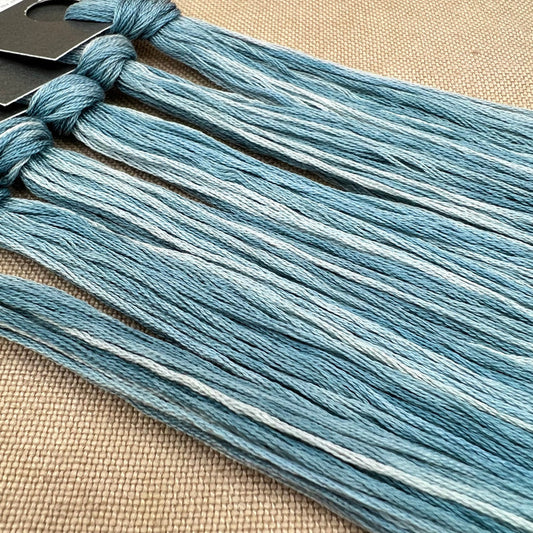 Roxy Floss Collection 8yd Icy Sidewalks OOAK