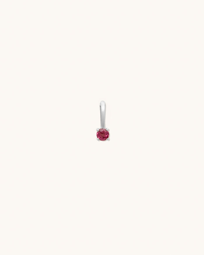 Ruby Birthstone Charm