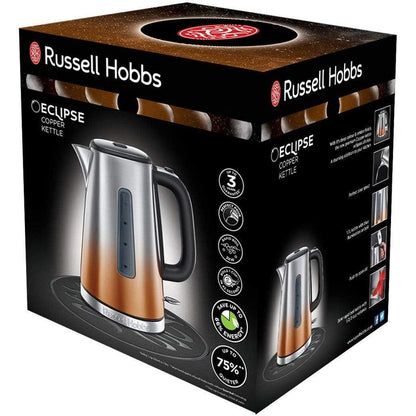Russell Hobbs 1.7L Eclipse Kettle - Copper Sunset | 25113 from DID Electrical - guaranteed Irish, guaranteed quality service. (6890787209404)