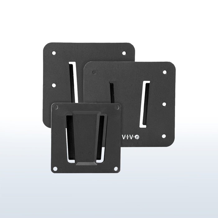 1 VESA Plate + 2 Wall Mounts