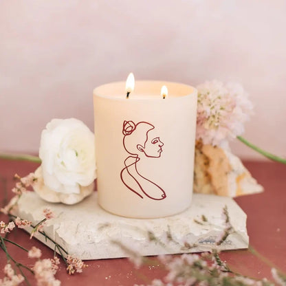 Saffron Bloom Candle