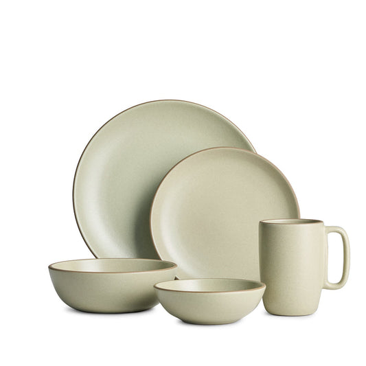 Sage 5-Piece Dinnerware Set
