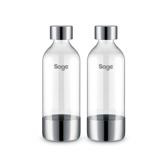 Sage the InFizz™ Bottles 1L - 2 Pack | SCA001BSS0ZEU1 Sage Water Carbonator Euronics Ireland