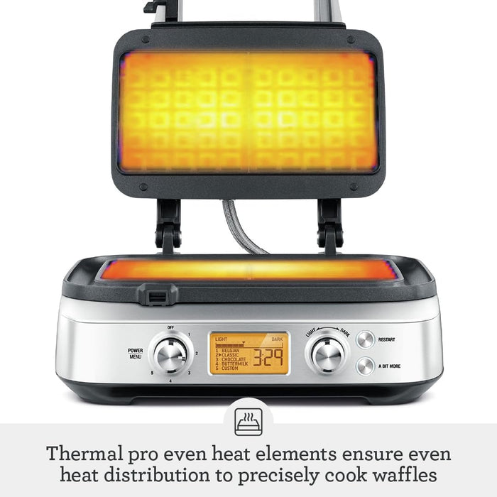 Sage the Smart Waffle™ Pro Waffle Maker | BWM620UK Sage Grill Euronics Ireland