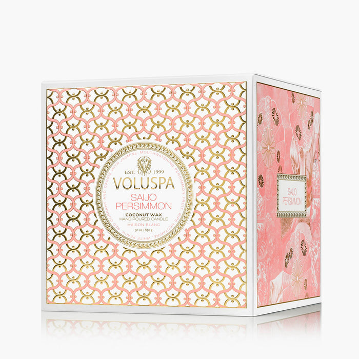 Saijo Persimmon - Luxe Candle