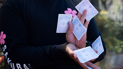 Sakura V2 Winter Edition Playing Cards by US Playing Card Co.