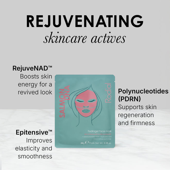 Salmon DNA Hydrogel Face Mask