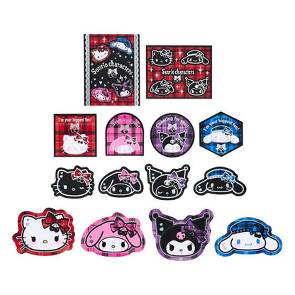 Sanrio Characters 28-pc Sticker Pack (Rock ’n’ Check Series) Stationery Japan Original