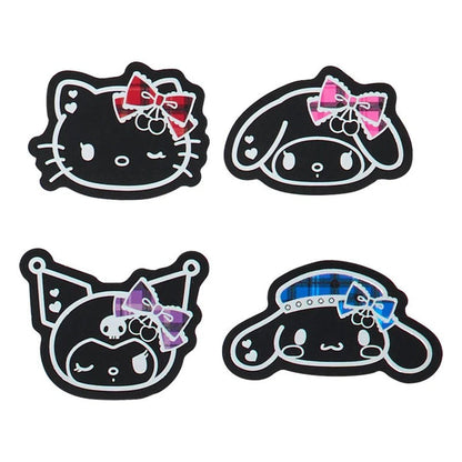 Sanrio Characters 28-pc Sticker Pack (Rock ’n’ Check Series) Stationery Japan Original