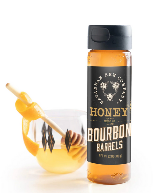 Savannah Bee Company Bourbon Barrel Honey, 12 Ounces