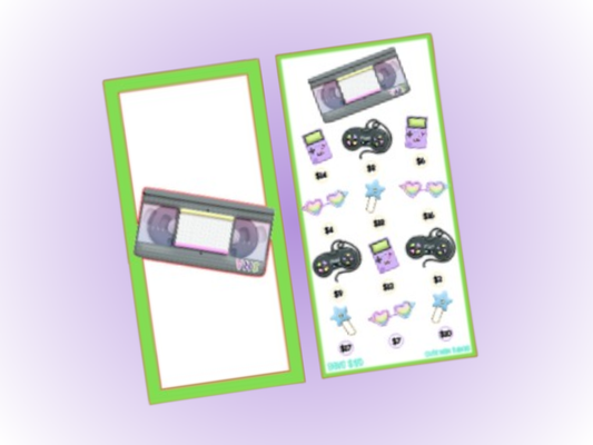 Savings Insert & Envelope Bundle | 90s VHS