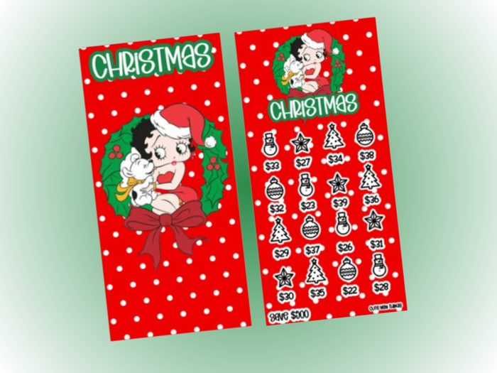 Savings Insert & Envelope Bundle | Betty Boop Holidays | Christmas