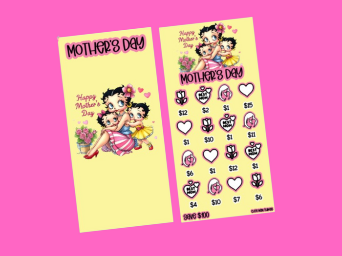 Savings Insert & Envelope Bundle | Betty Boop Holidays | Mother's Day