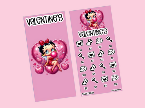 Savings Insert & Envelope Bundle | Betty Boop Holidays | Valentine's