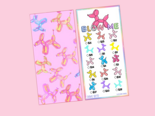 Savings Insert & Envelope Bundle | Blow Me