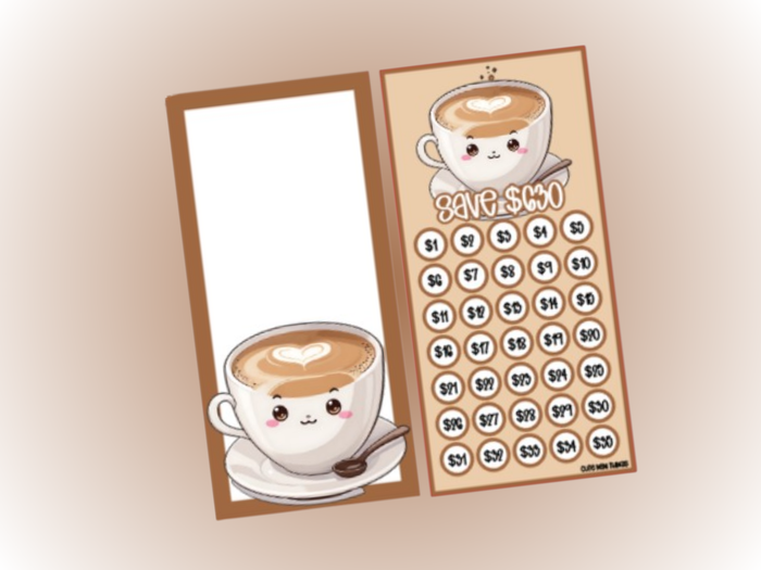 Savings Insert & Envelope Bundle | Coffee
