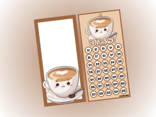 Savings Insert & Envelope Bundle | Coffee