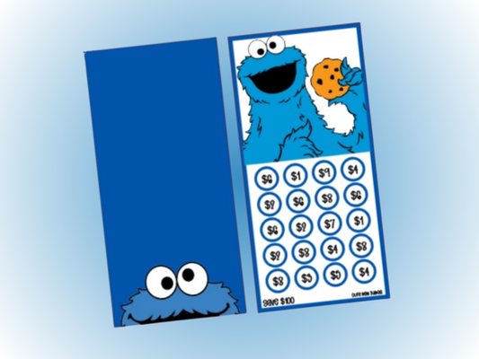 Savings Insert & Envelope Bundle | Cookie Monster