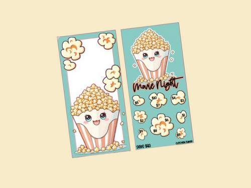 Savings Insert & Envelope Bundle | Movie Night