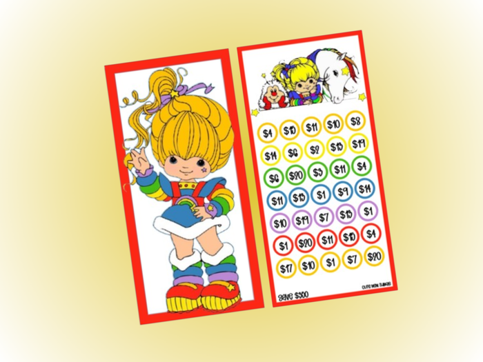 Savings Insert & Envelope Bundle | Rainbow Bright