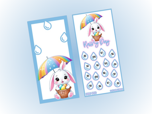 Savings Insert & Envelope Bundle | Rainy Day