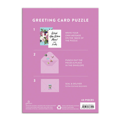 Say It With Flowers Hi Greeting Card Puzzle Greeting Card Puzzles Say it with Flowers Collection