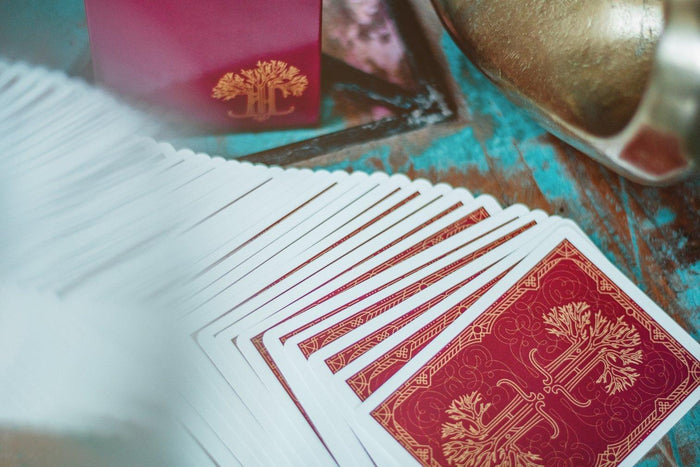Scarlet Philtre Playing Cards by Riffle Shuffle Playing Card Company