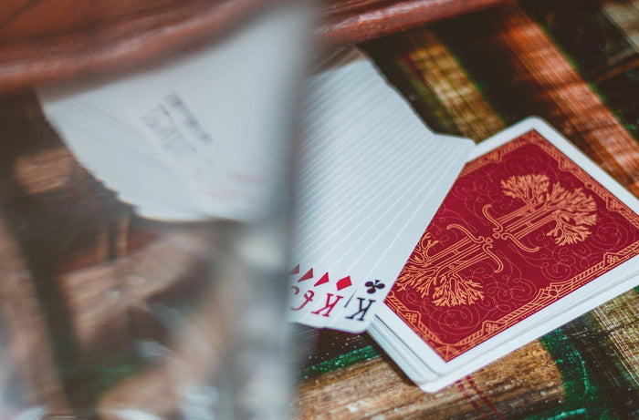 Scarlet Philtre Playing Cards by Riffle Shuffle Playing Card Company
